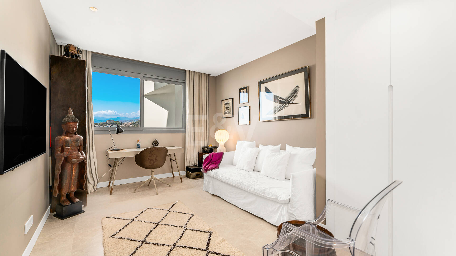 Exclusive Elegante 3-Zimmer-Wohnung mit Blick auf den Sonnenuntergang in Soul Marbella