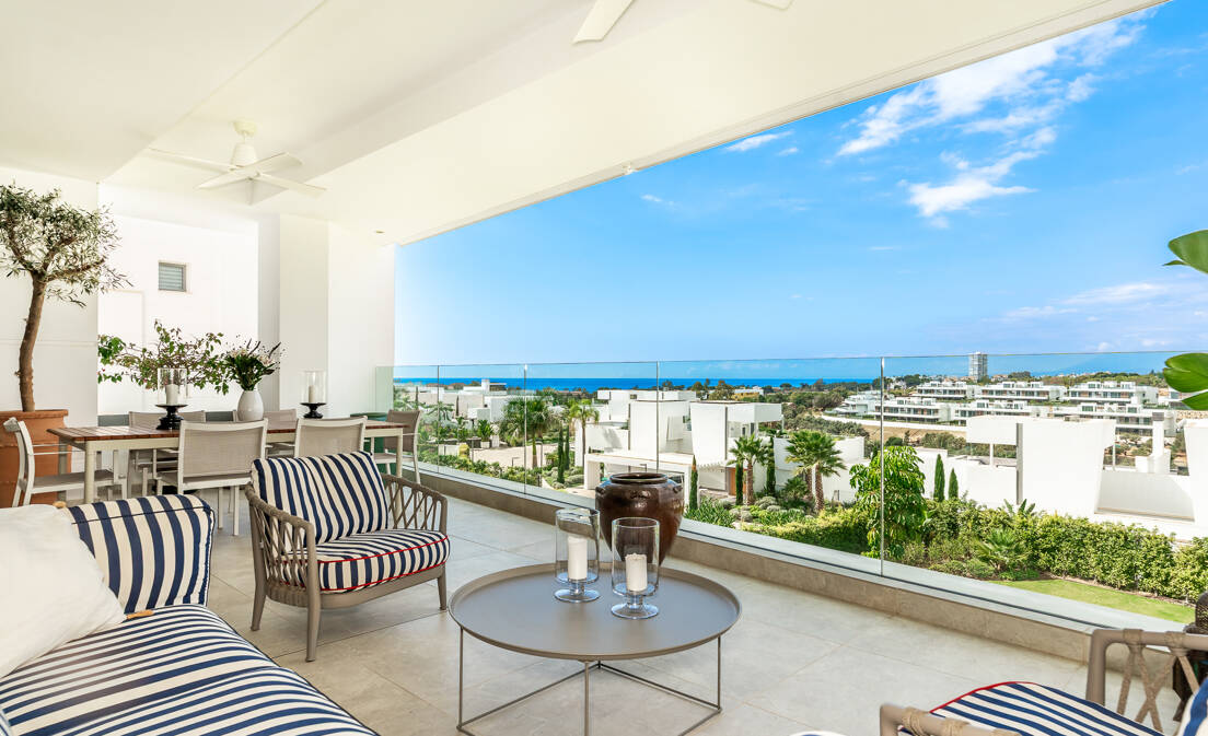 Exclusivo apartamento de 3 dormitorios con vistas del atardecer en Soul Marbella