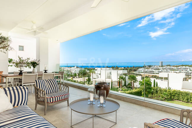 Appartement 3 chambres sophistiqué avec vue sur le coucher du soleil à Soul Marbella
