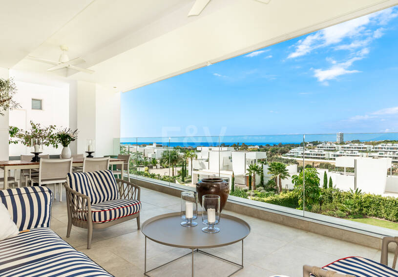 Appartement 3 chambres sophistiqué avec vue sur le coucher du soleil à Soul Marbella