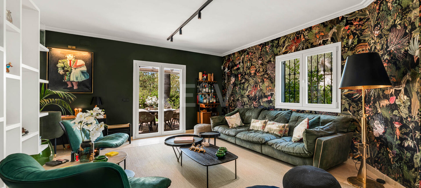 Semi fristående Villa med privat pool, trädgård