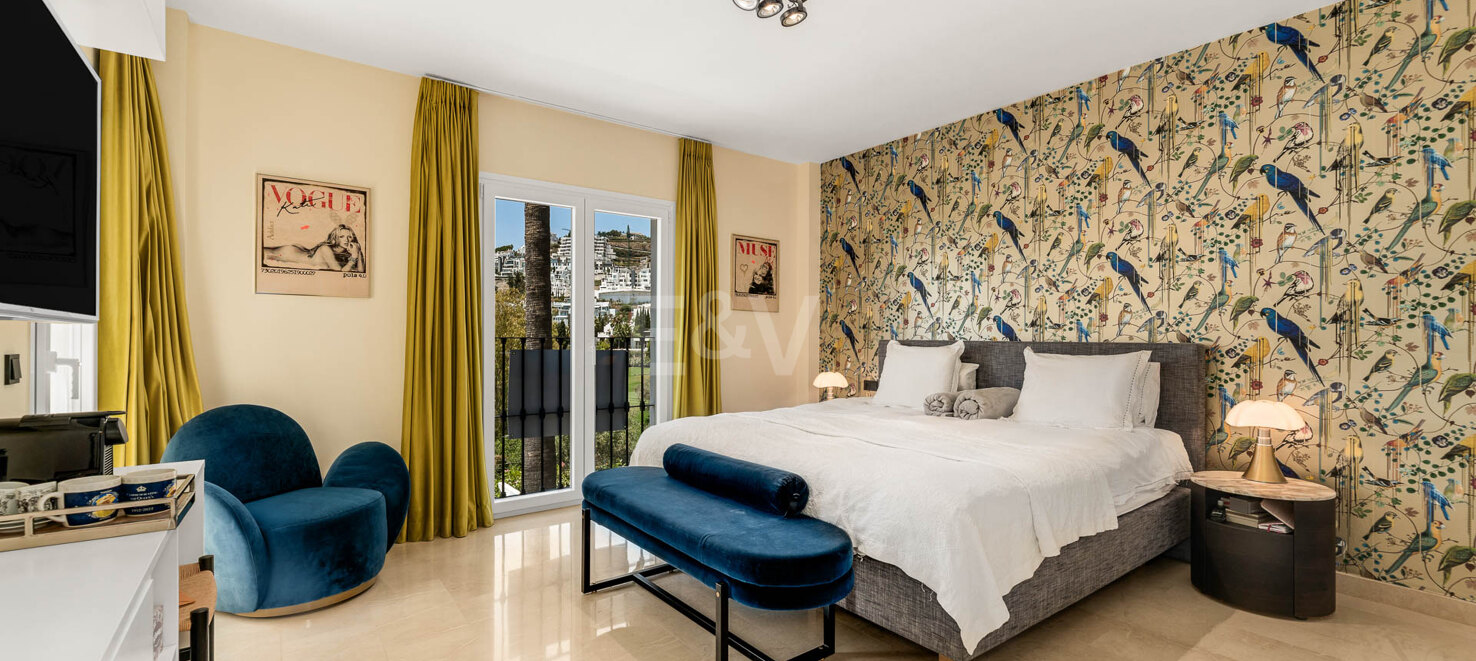 Semi fristående Villa med privat pool, trädgård