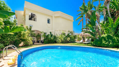 Villa indépendante avec piscine privée , Jardin