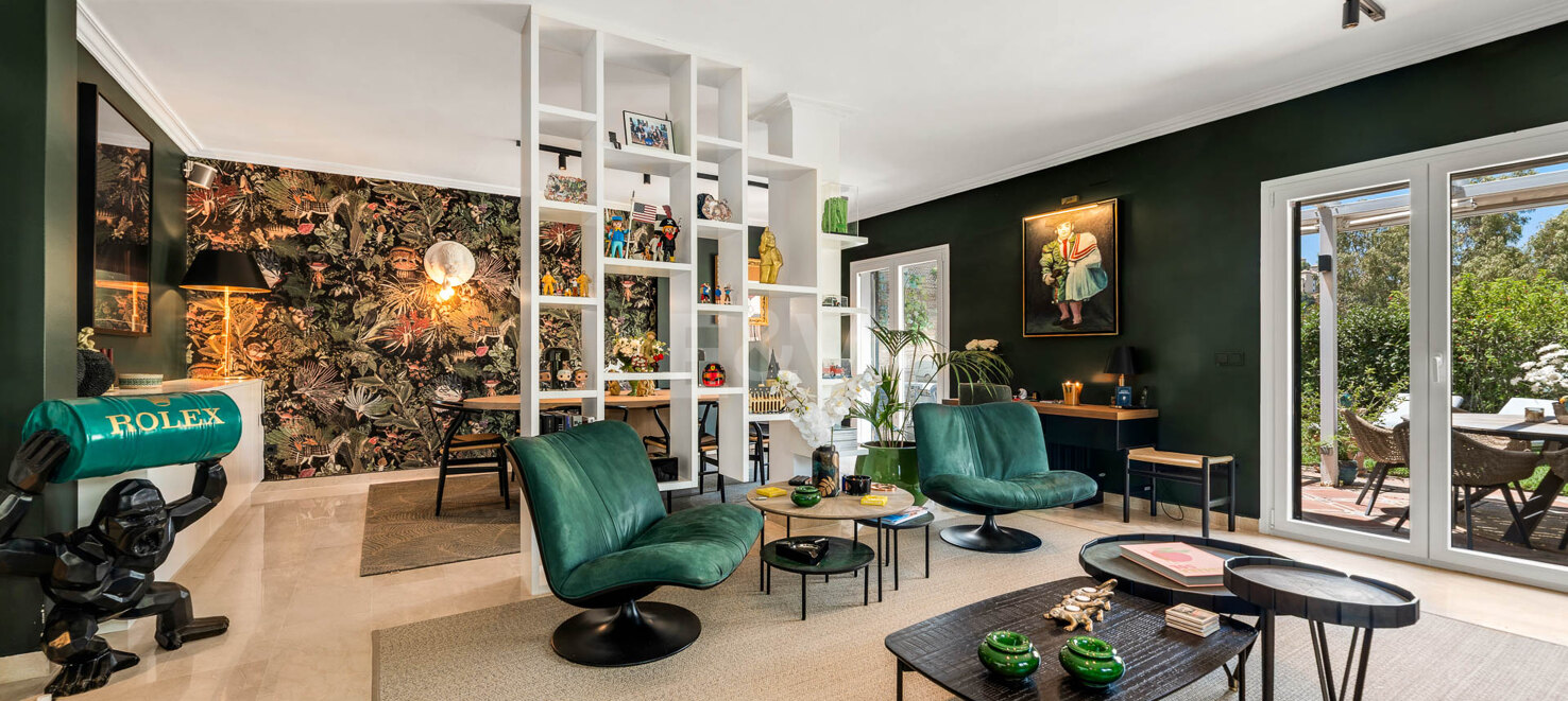 Semi fristående Villa med privat pool, trädgård