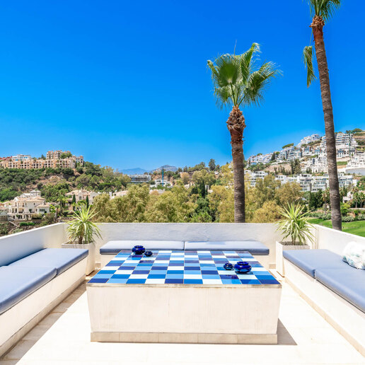 Semi fristående Villa med privat pool, trädgård