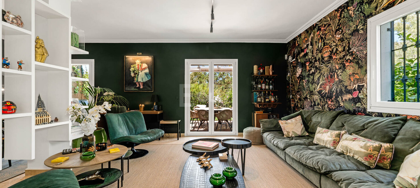 Semi fristående Villa med privat pool, trädgård