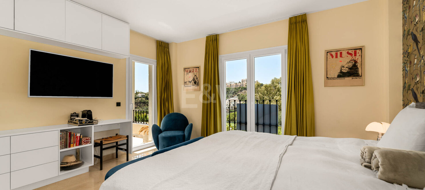Semi fristående Villa med privat pool, trädgård