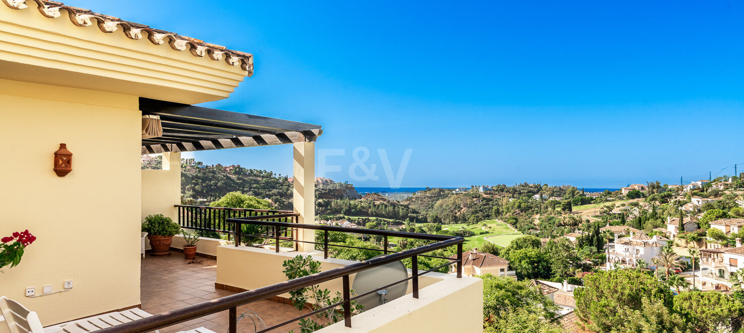 Premium-Duplex-Penthouse mit Meerblick