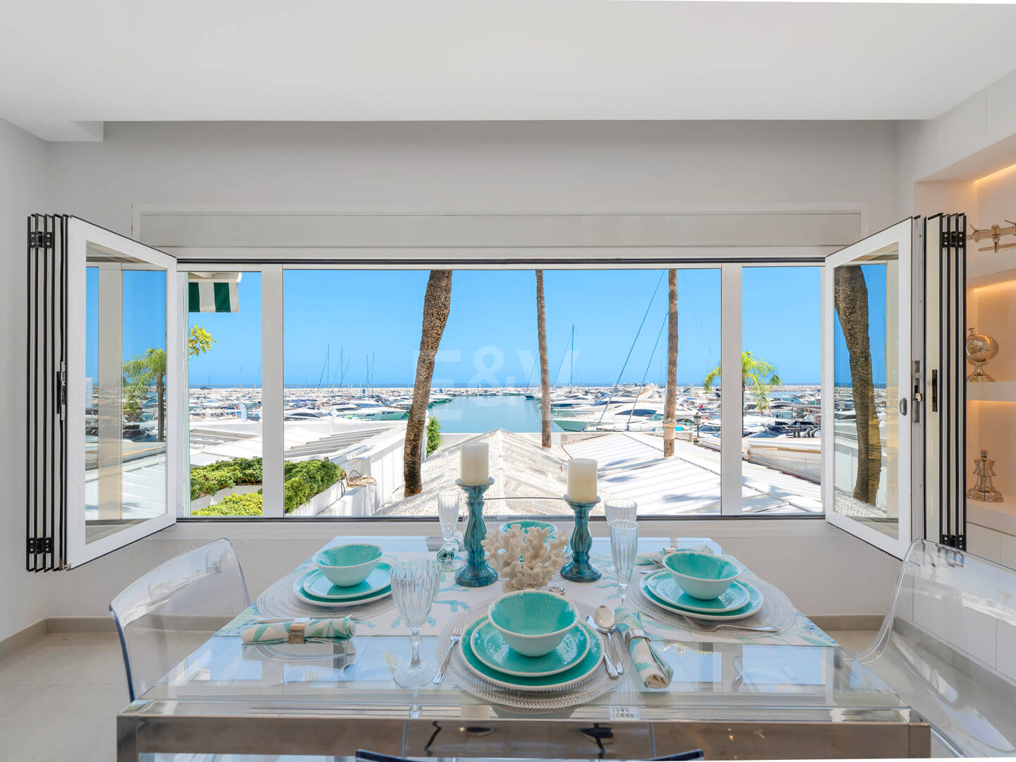 Wohnung Erstlinie Puerto Banús mit Hafenblick