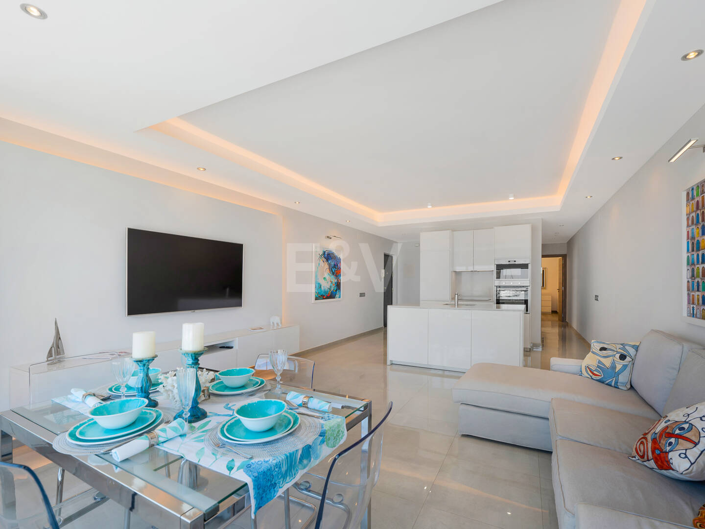 Wohnung Erstlinie Puerto Banús mit Hafenblick