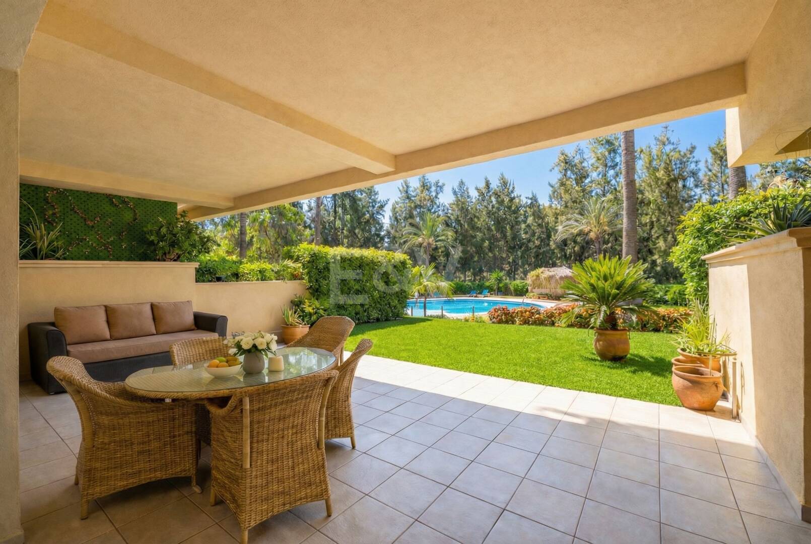 Amplio apartamento con jardín en el prestigioso complejo Greenlife Village, Río Real