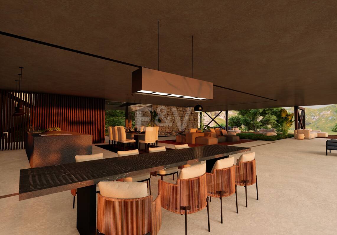 Moderne Avantgarde-Design-Villa im Einklang mit der Natur