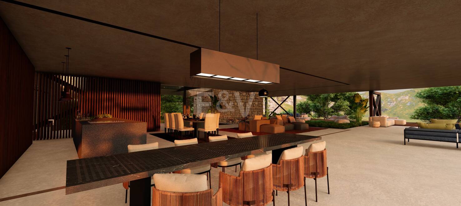 Modern Avant-Garde design Villa i harmoni med naturen
