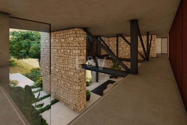 Modern Avant-Garde design Villa i harmoni med naturen