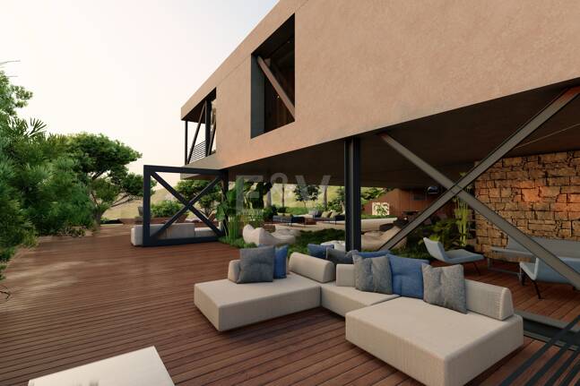 Modern Avant-Garde design Villa i harmoni med naturen