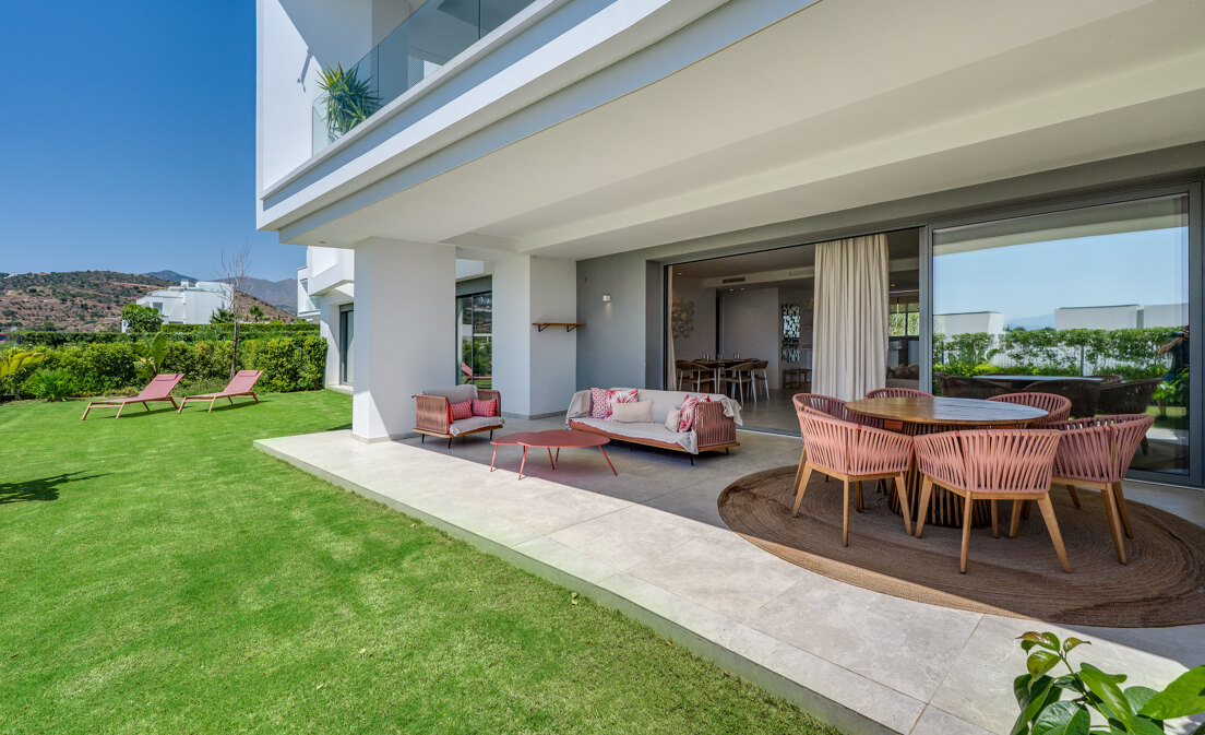 Luksusowy apartament Garden w ekskluzywnej społeczności z udogodnieniami Premium