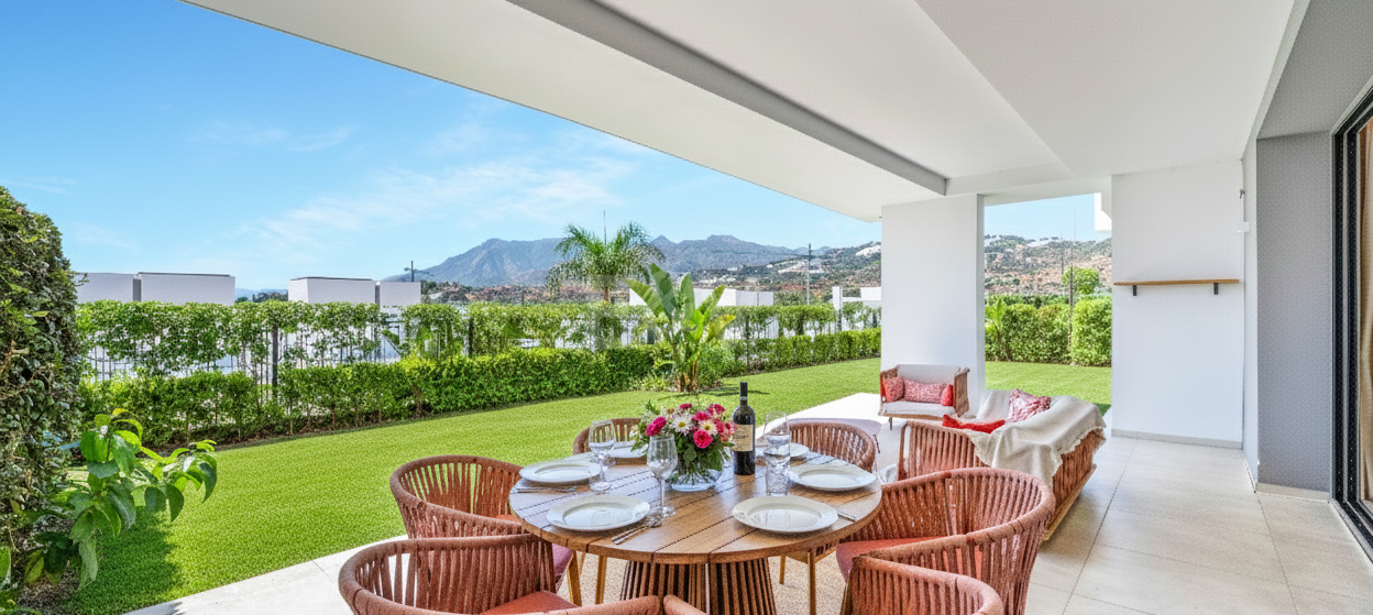 Luxury Garden Apartment within an Exclusive Community with Premium Amenities