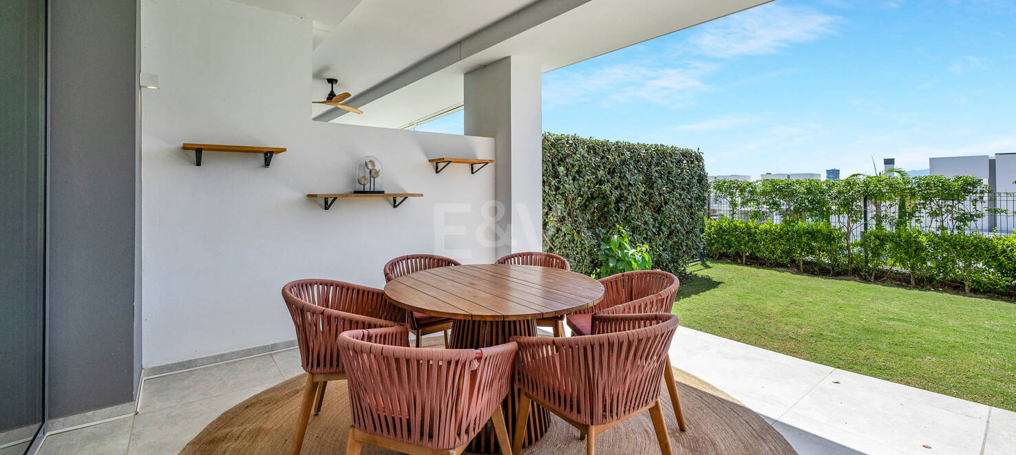 Luxury Garden Apartment within an Exclusive Community with Premium Amenities