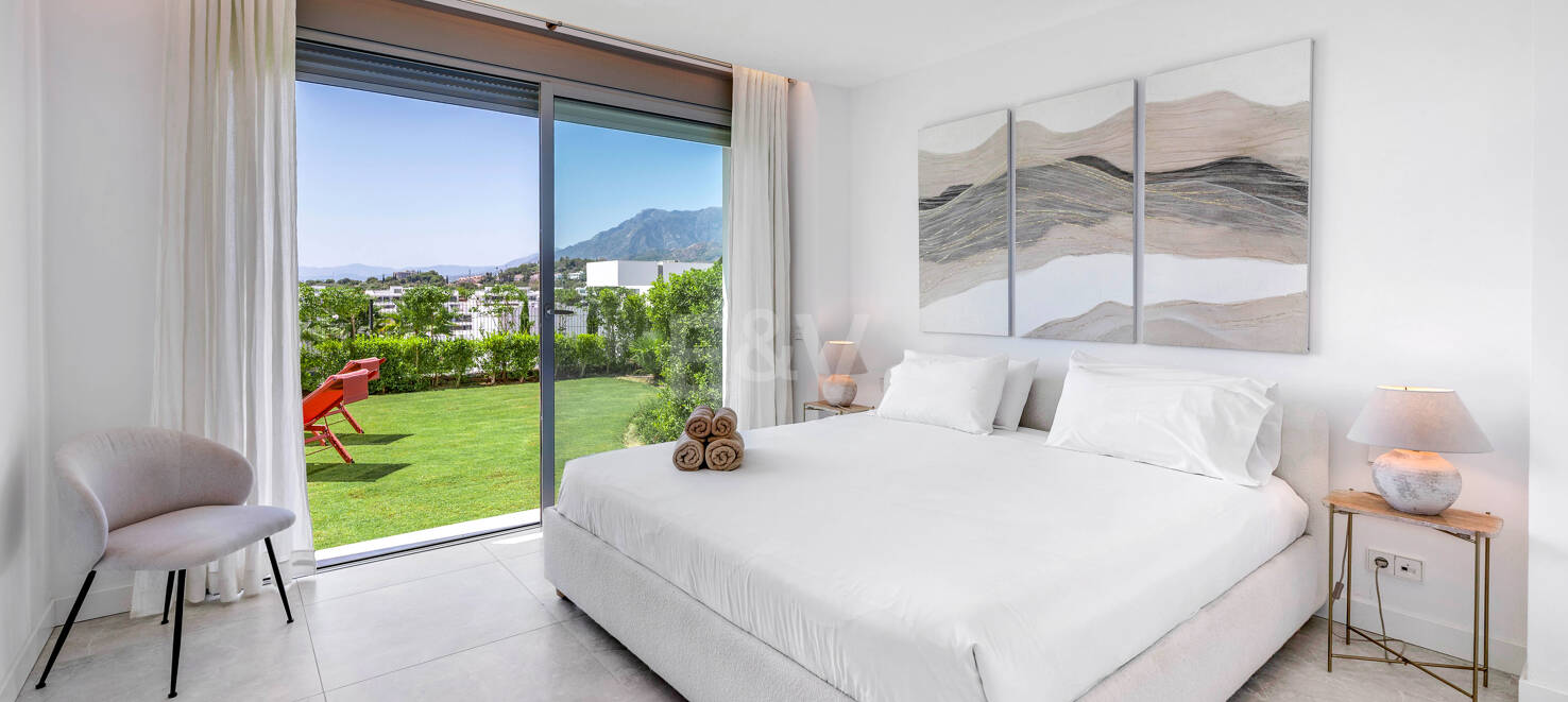 Luxury Garden Apartment within an Exclusive Community with Premium Amenities