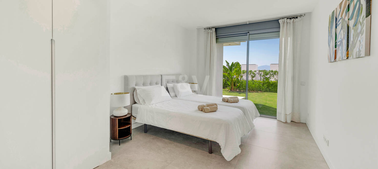 Luxury Garden Apartment within an Exclusive Community with Premium Amenities