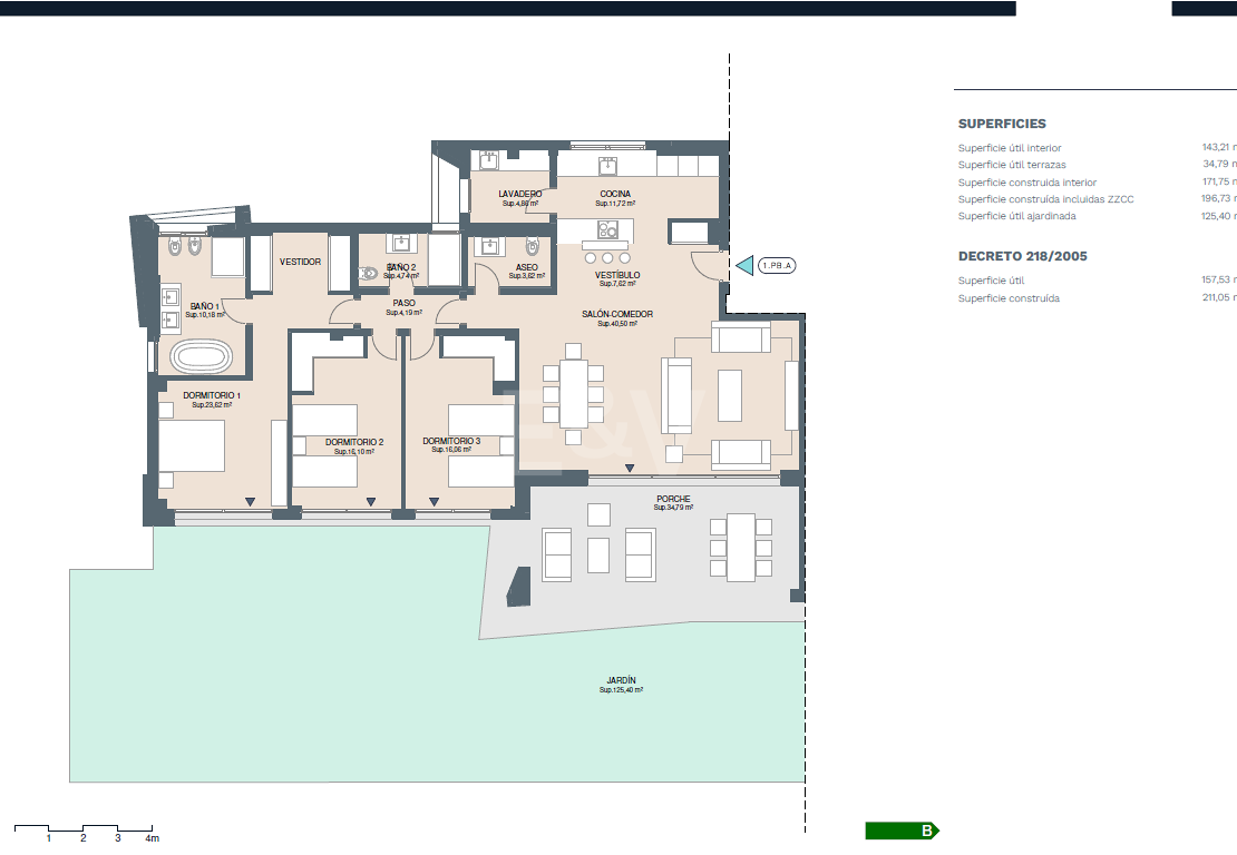 Luxury Garden Apartment dans une communauté exclusive avec des équipements premium