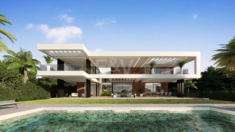 Projet de villa moderne avec vue panoramique