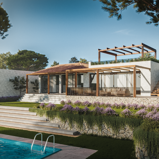 Villa Alborán: Modern andalusisk design i Elviria