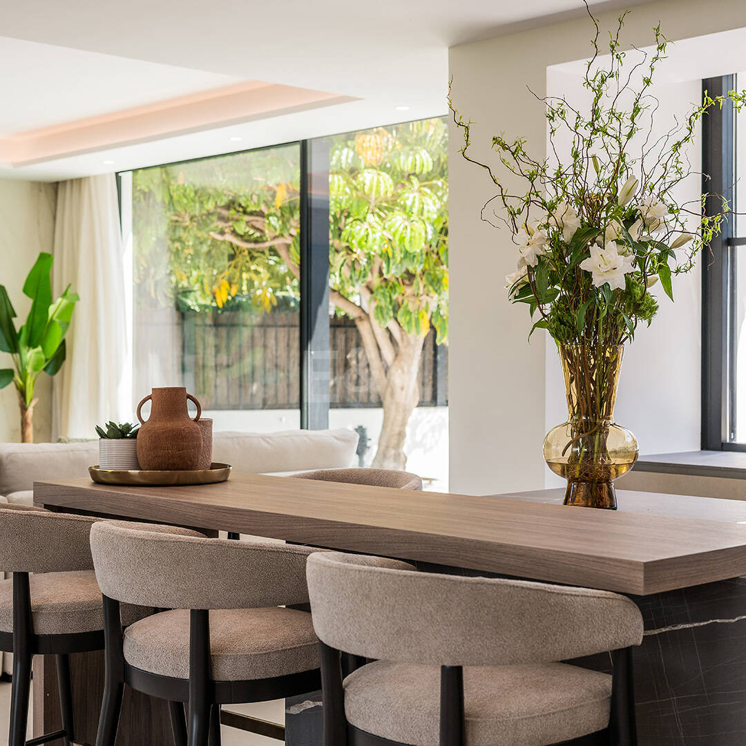 Spectacularly stylish villa next to the golf with beautiful entertainment areas