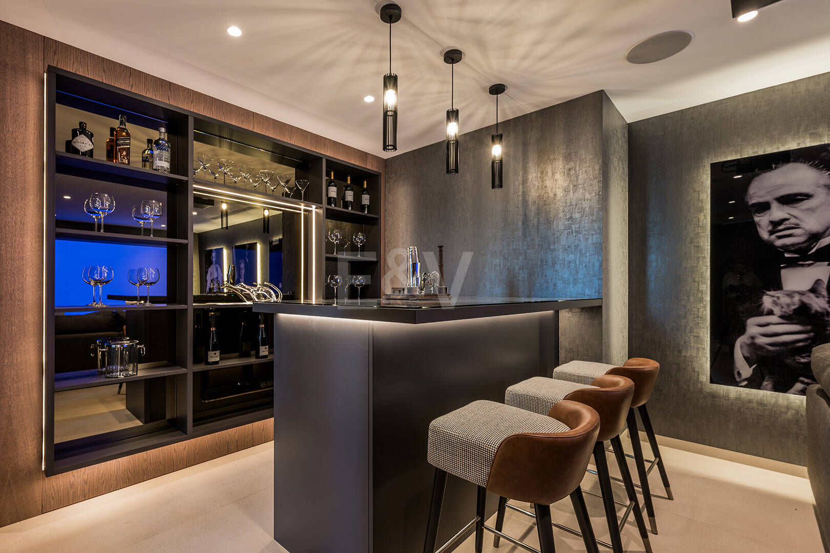 Spectacularly stylish villa next to the golf with beautiful entertainment areas