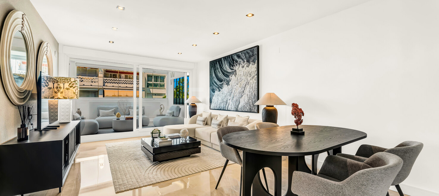 Exclusive Apartment with Direct Beach Access in Marbella´s Las Cañas Beach