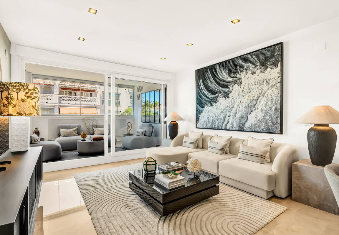 Exklusives Apartment mit direktem Strandzugang in bester Lage an der Goldenen Meile