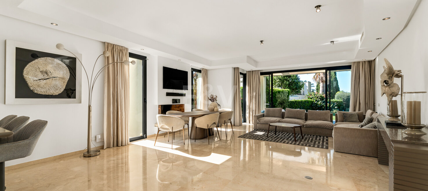 Appartement de luxe de jardin sur le Golden Mile