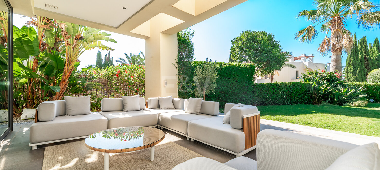 Appartement de luxe de jardin sur le Golden Mile