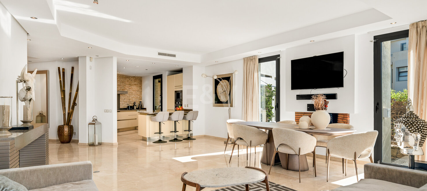 Appartement de luxe de jardin sur le Golden Mile