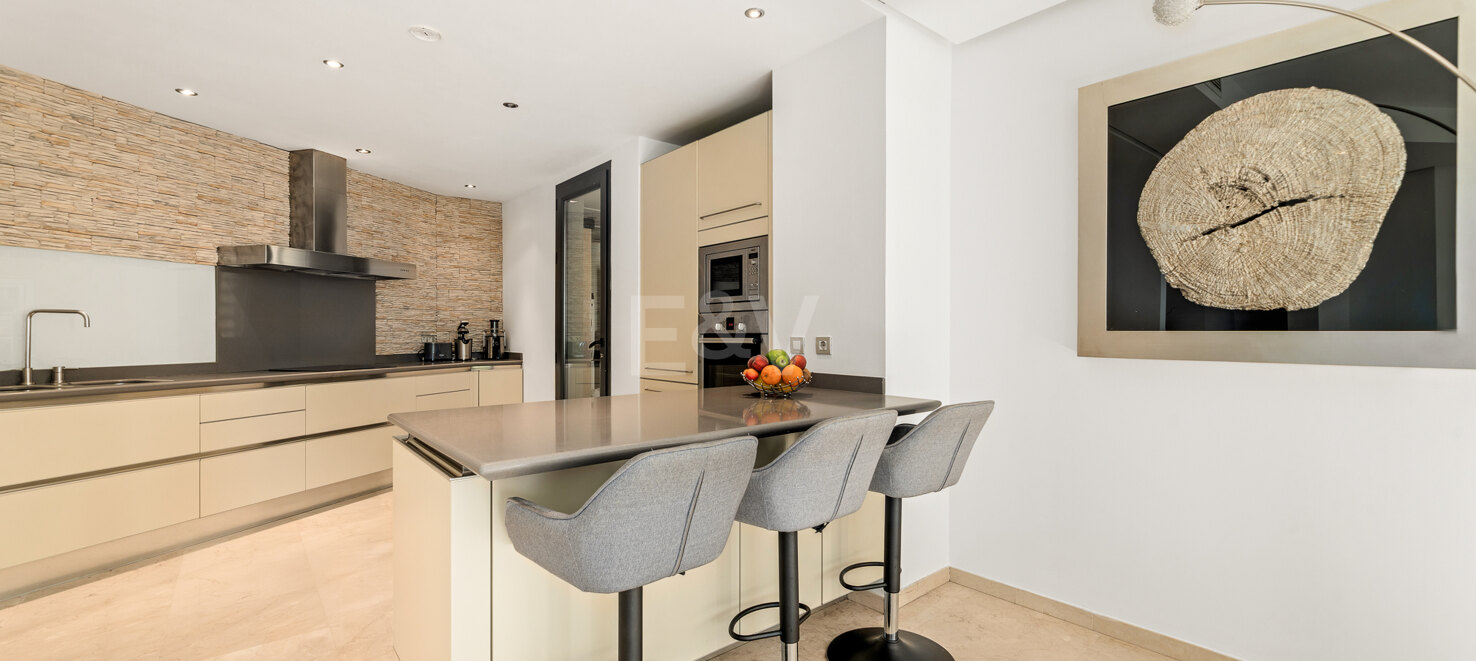 Appartement de luxe de jardin sur le Golden Mile