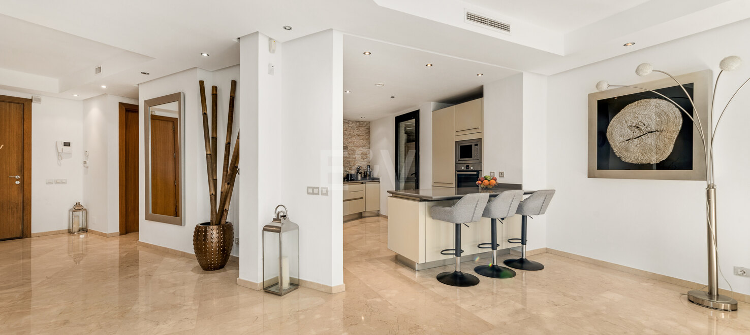 Appartement de luxe de jardin sur le Golden Mile