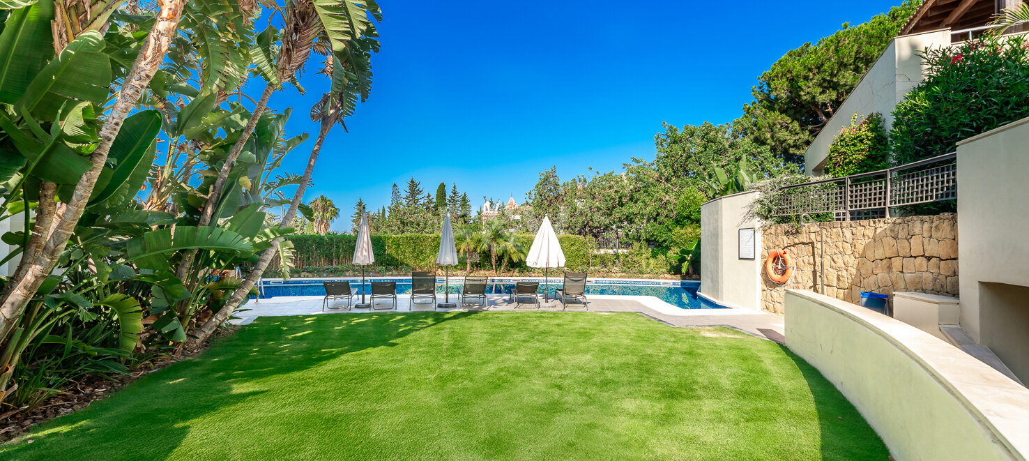 Appartement de luxe de jardin sur le Golden Mile