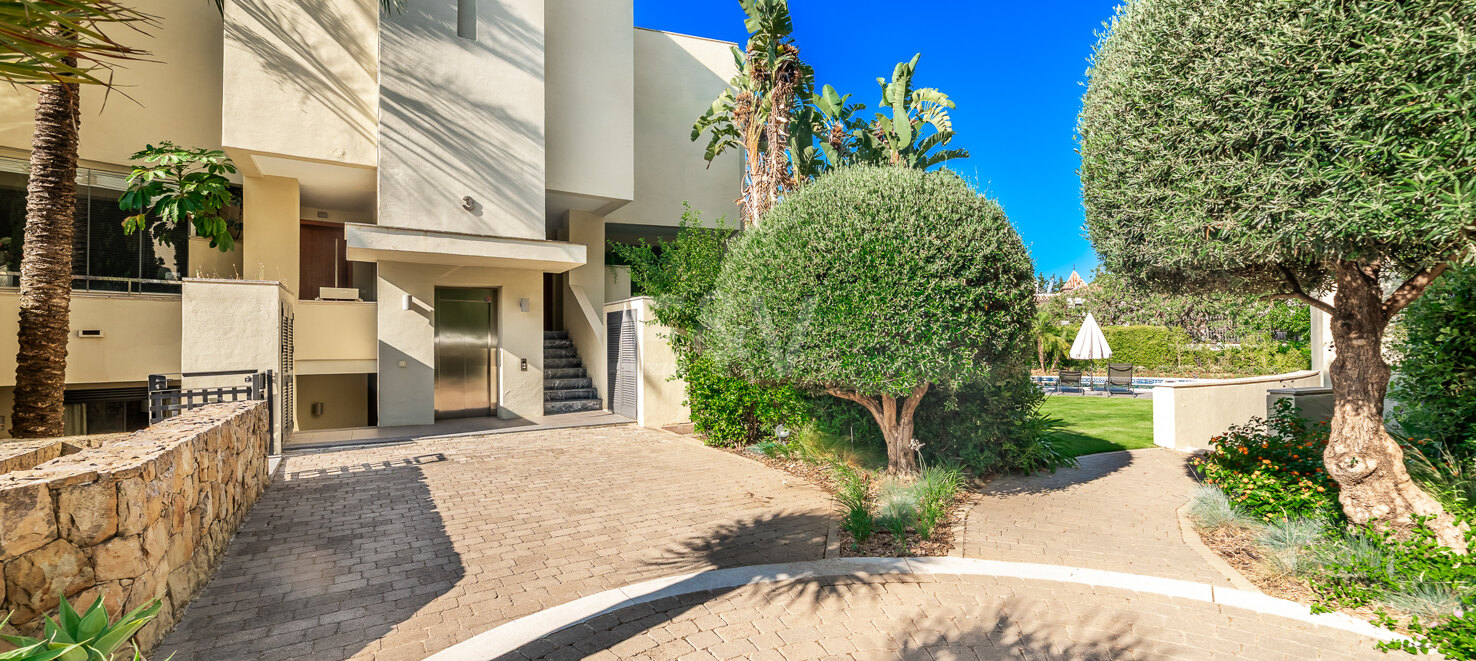 Appartement de luxe de jardin sur le Golden Mile
