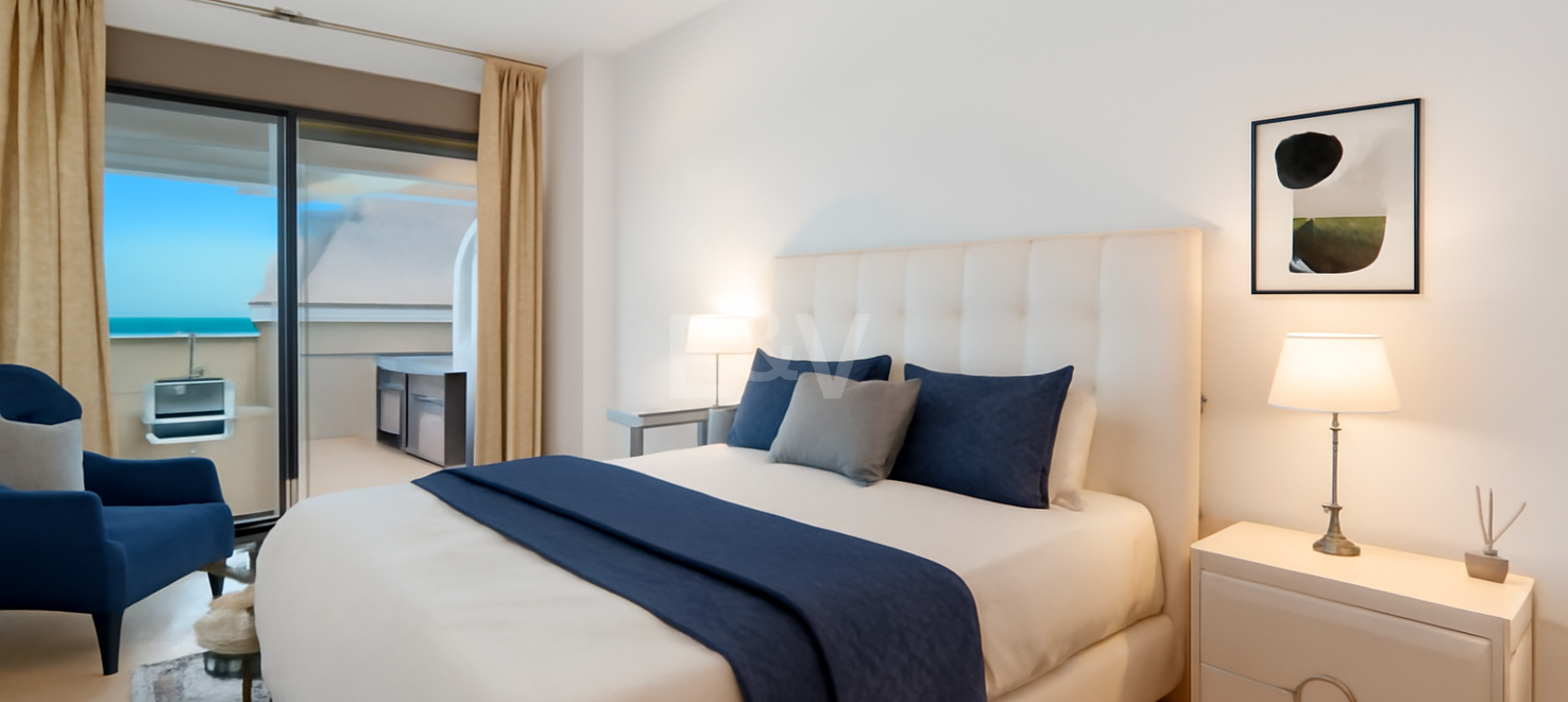 Exklusive Wohnung in Marbella 100 Meter vom Strand entfernt und sehr zentral gelegen