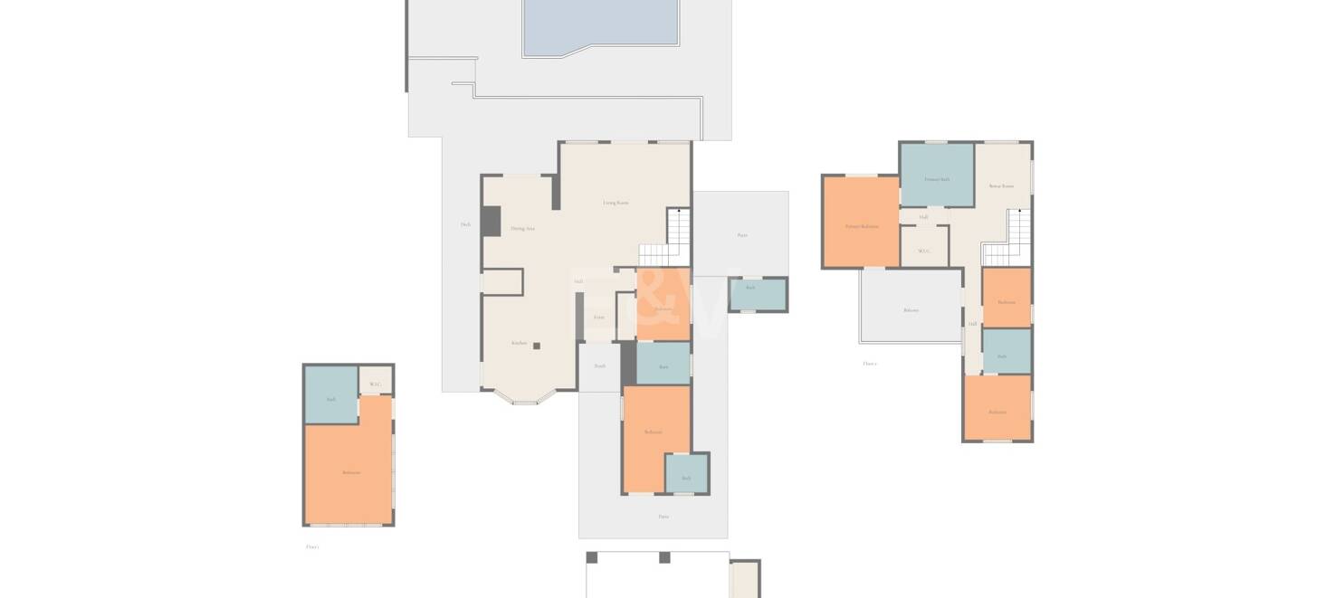 Elegant 6-Bedroom Villa with Guest House, Sea Views & Private Pool in Tranquil Río Real