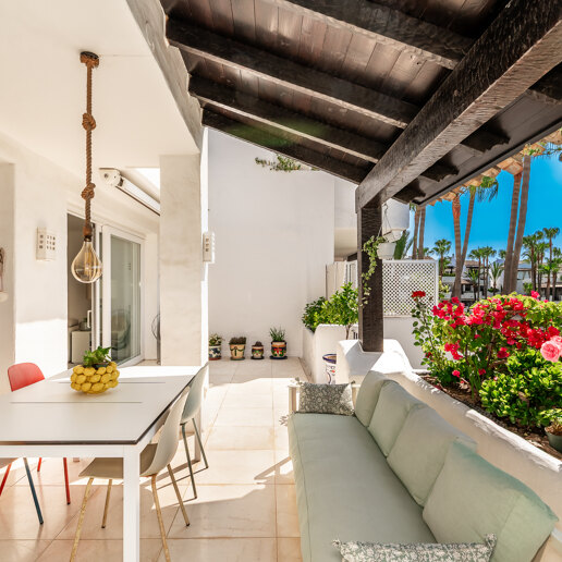 Elegant South-Facing Duplex Penthouse in Marina Puente Romano