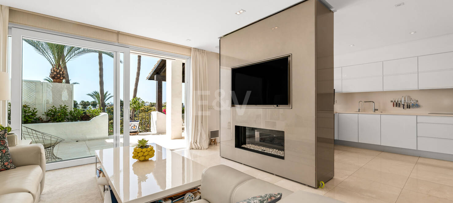 Elegant South-Facing Duplex Penthouse in Marina Puente Romano