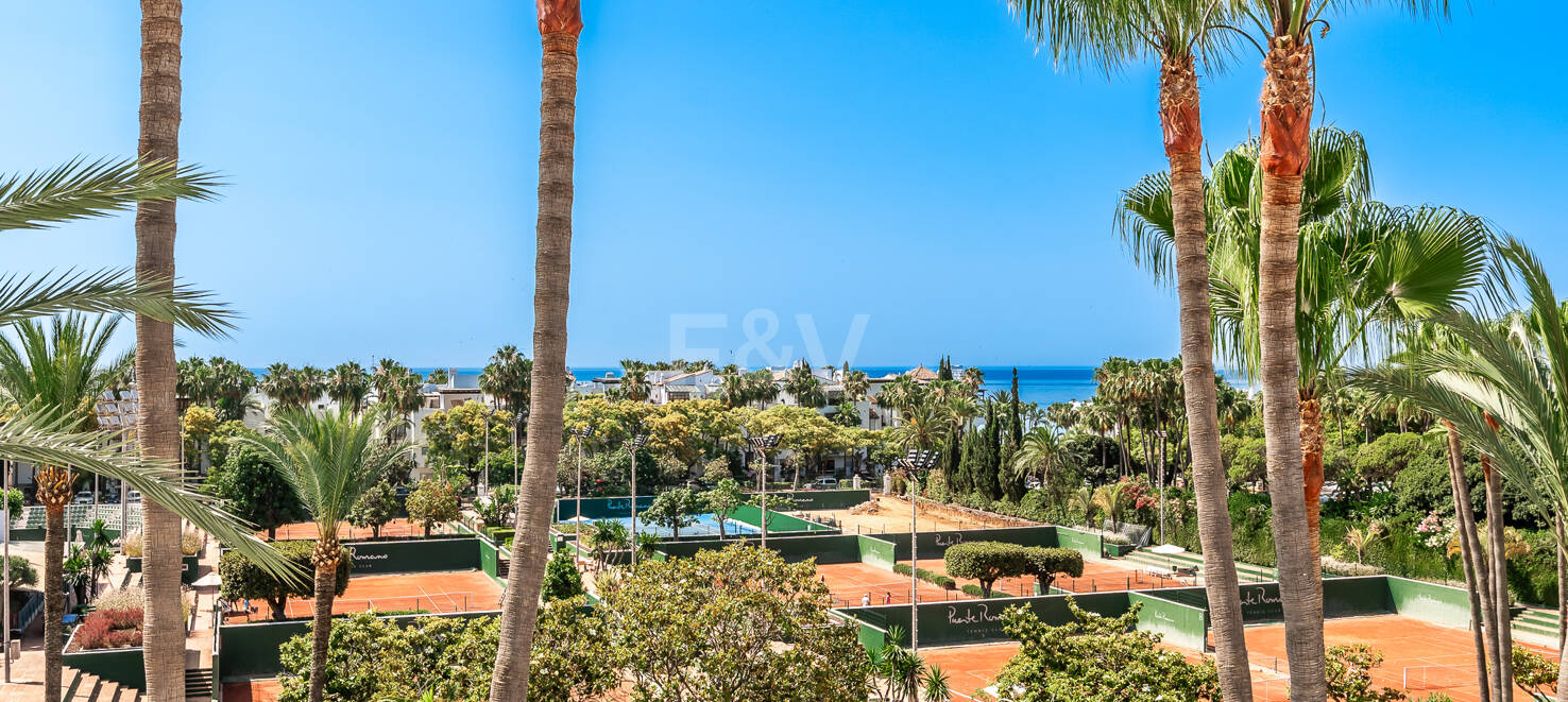 Elegant South-Facing Duplex Penthouse in Marina Puente Romano