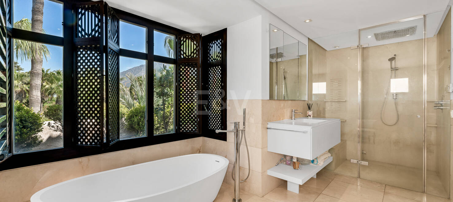 Elegant South-Facing Duplex Penthouse in Marina Puente Romano