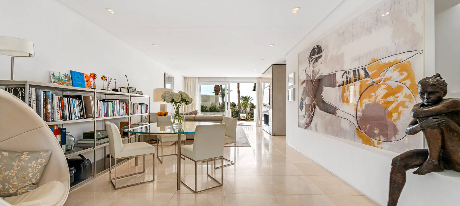 Elegant South-Facing Duplex Penthouse in Marina Puente Romano