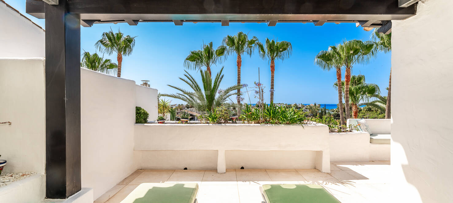 Elegant South-Facing Duplex Penthouse in Marina Puente Romano