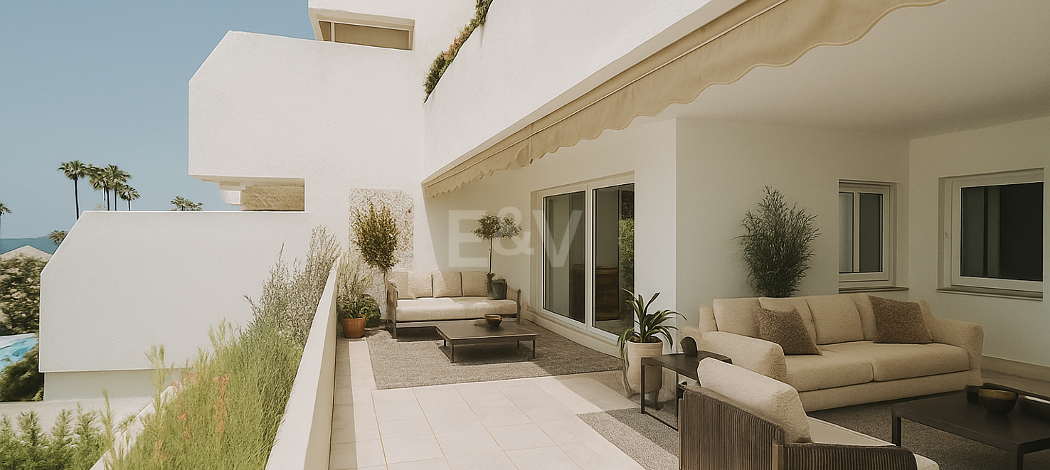 Fantastic Apartment with Sea Views in a Demanded Beachside Resort