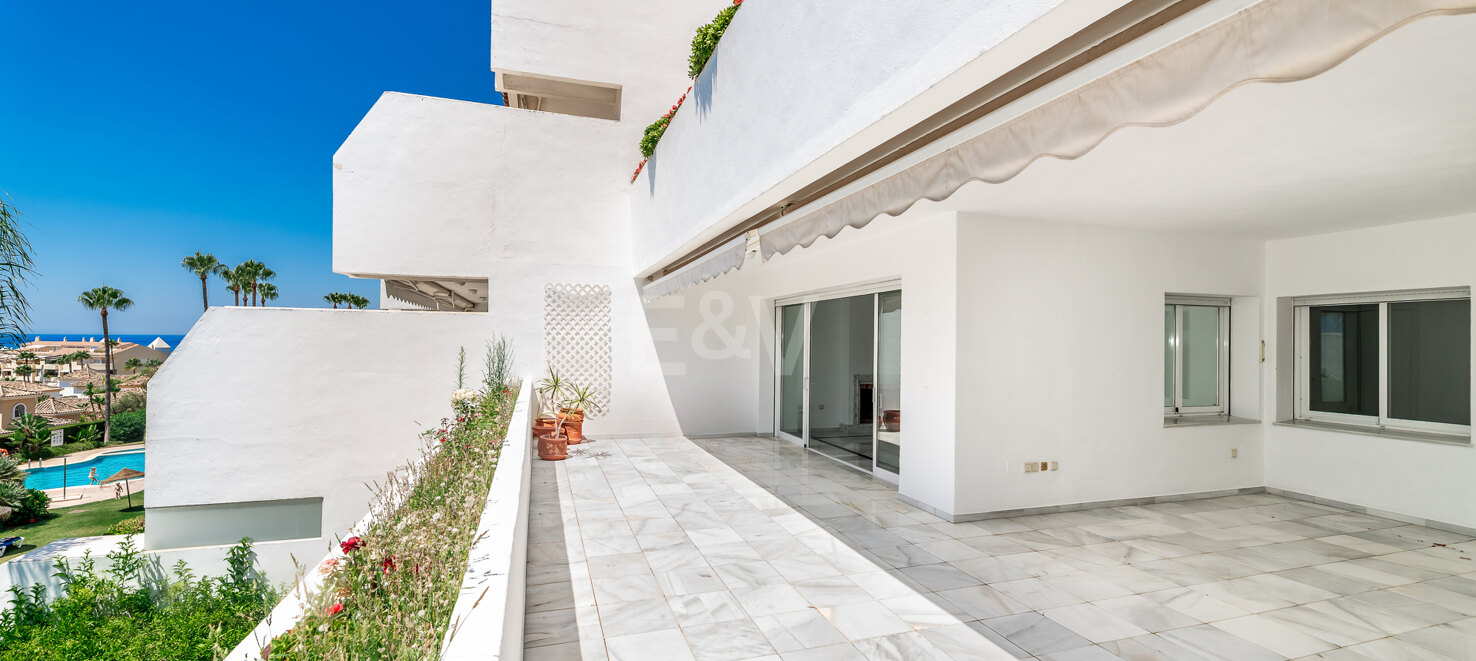 Appartement avec vue sur la mer
