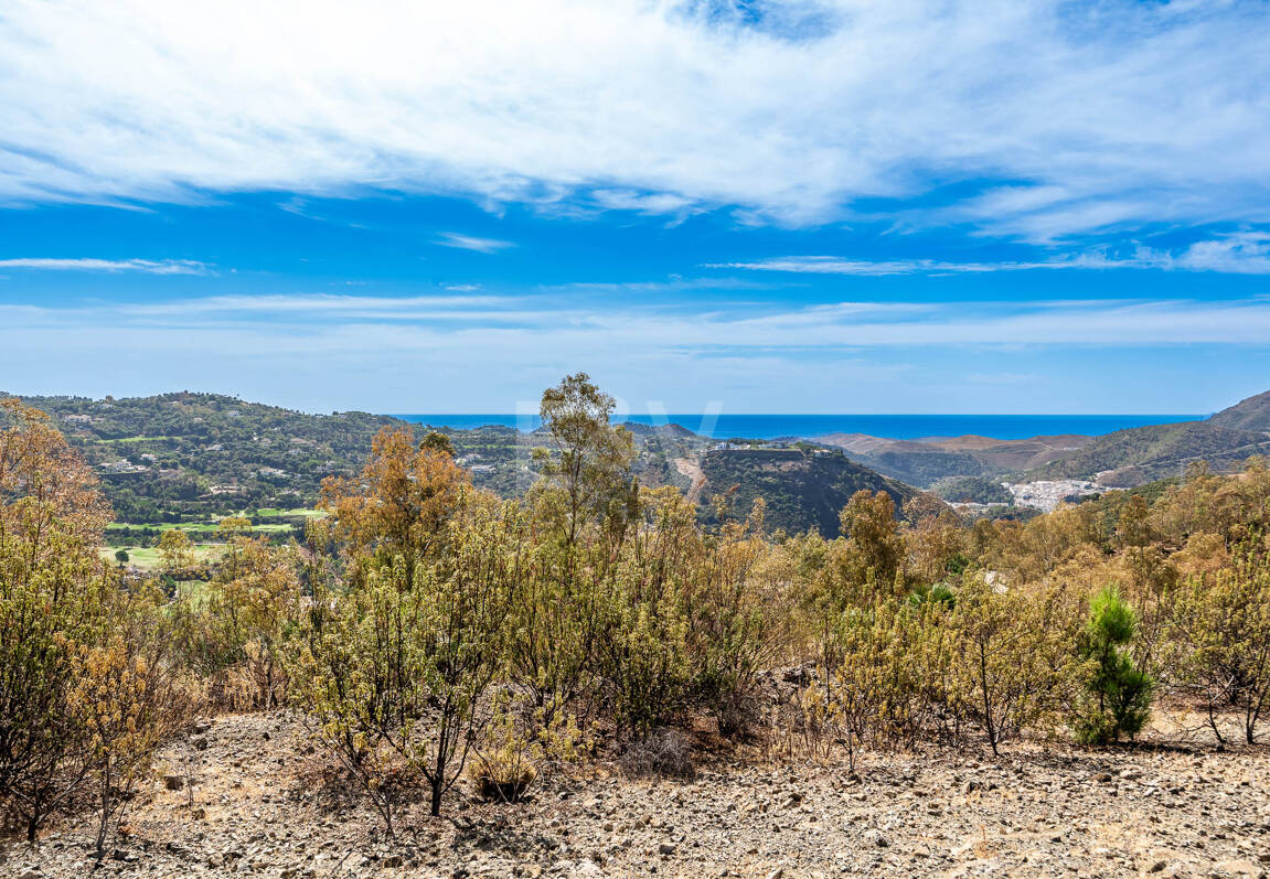Parcela privilegiada en La Zagaleta con vistas panorámicas