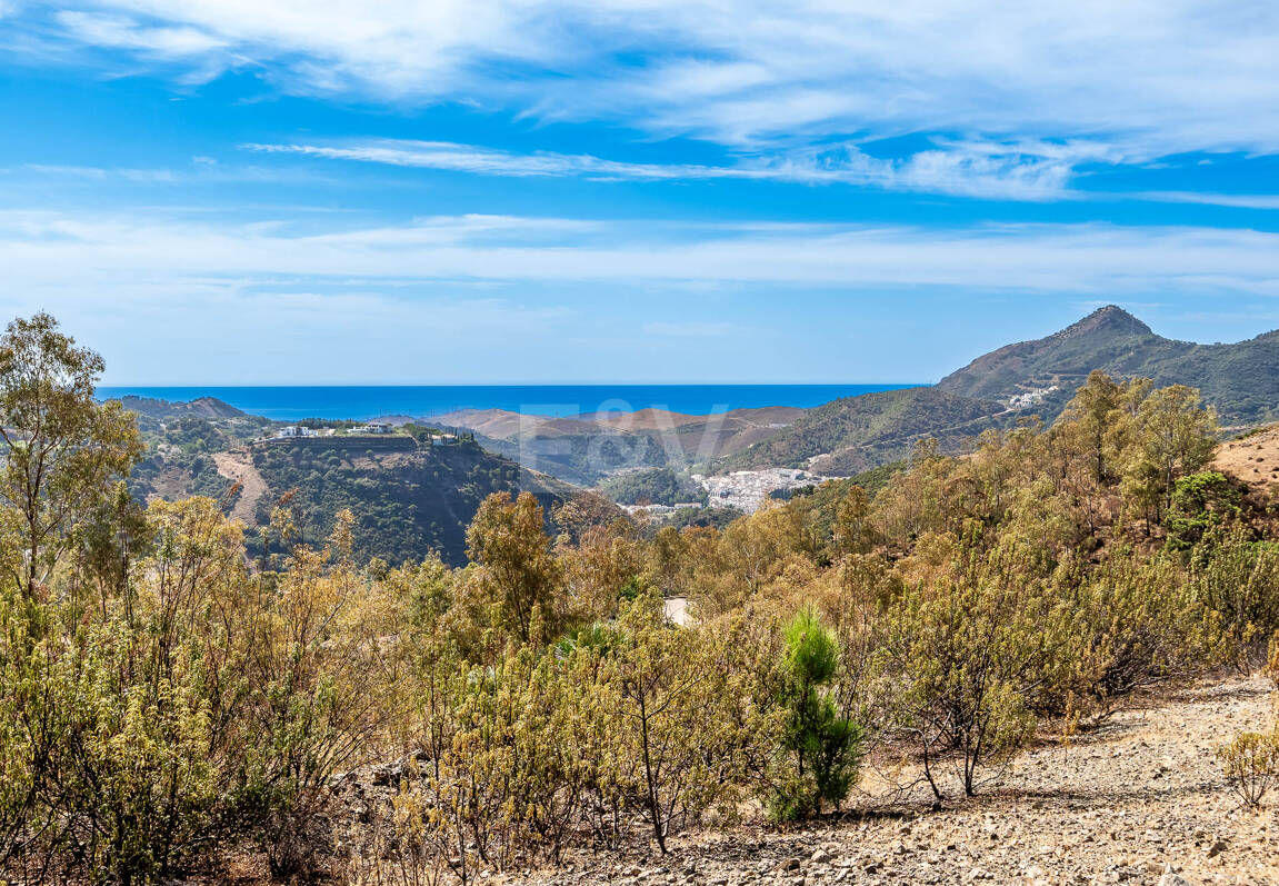 Parcela privilegiada en La Zagaleta con vistas panorámicas